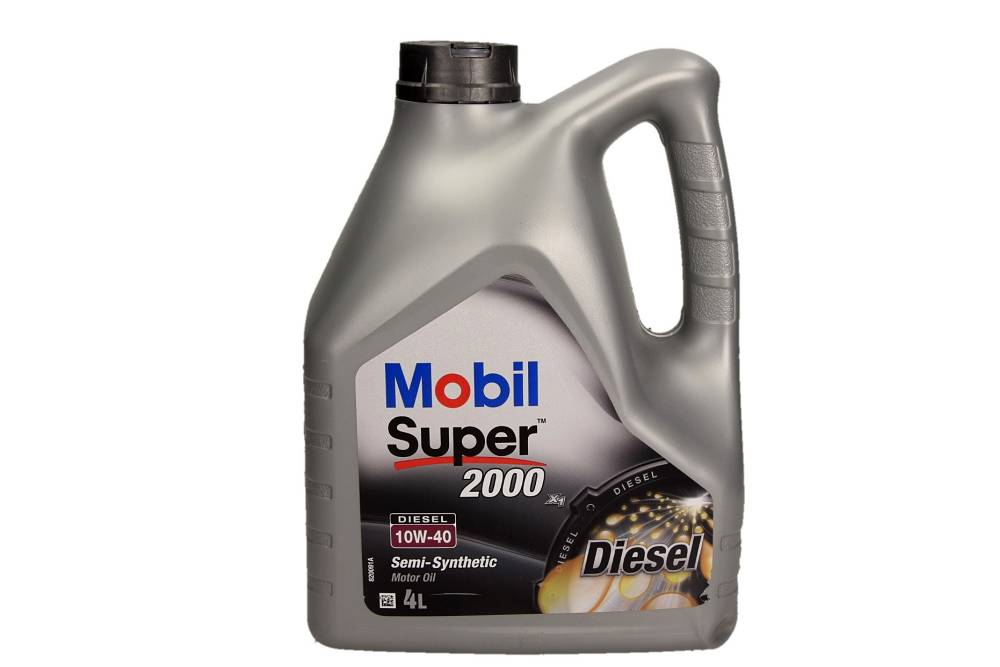 OEL MOBIL 10W40 4L DIESEL 2000X1API CF, ACEA A3/B3 VW 501.01/505.00MB-APPROVAL 229.1CENA PROMOCYJNA, DO ODWOŁANIA !!